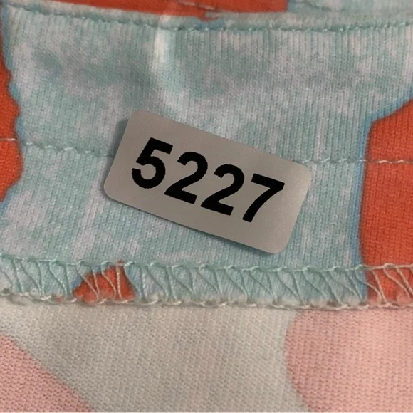 J. McLaughlin Women Catalina Coral Blue Sheath Dress Medium Pockets Cap Sleeve - Picture 11 of 12